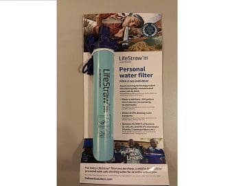 Filtro agua LIFESTRAW
