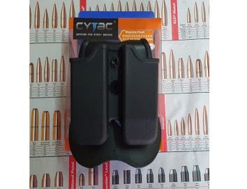 CYTAC porta cargador doble 9mm /.22LR