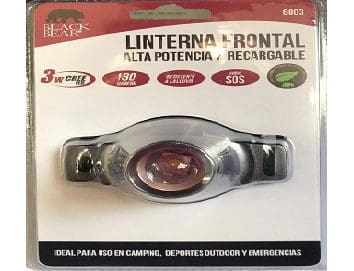 Linterna Frontal Recargable