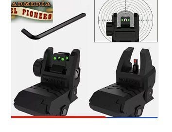 Miras picatinny fibra optica